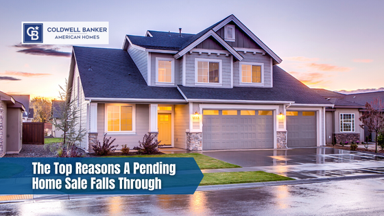 Buying a home can occasionally go awry. Here are the reasons some sales fall through.